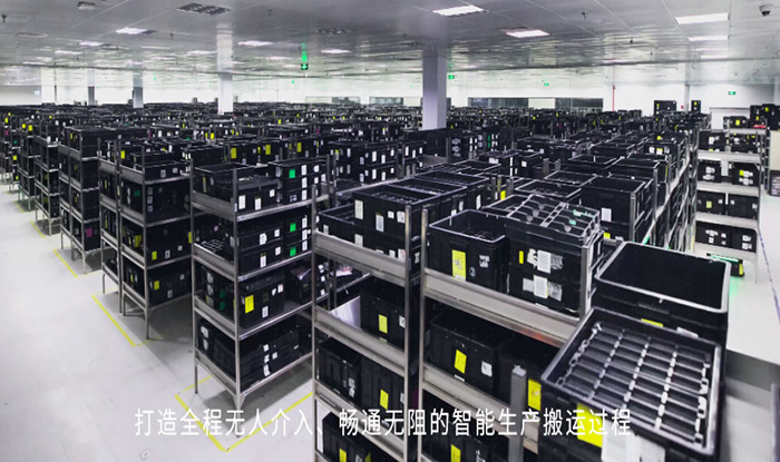3C行業(yè)PCBA半成品倉智能搬運AGV項目